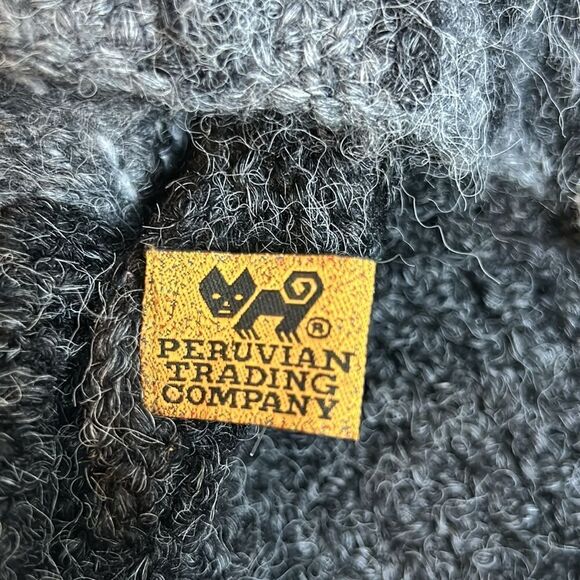 Peruvian Hand-Knit Crochet Earflap Hat - Darth Vader - Picture 4 of 8